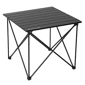 折りたたみ式アウトドアテーブル ブラック 4985155213658.jpg